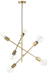 Lustră pe cablu ONLI CROSS 6xE27/22W/230V