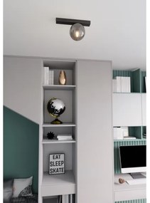 Plafonieră FIT 1xE14/10W/230V negru