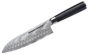 Cutit Samura Santoku Damascus Best, HRC 61, lama 18 cm