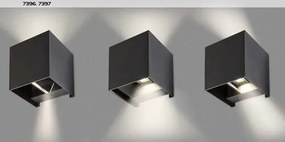 Aplica de perete iluminat exterior ambiental IP54 Solin negru