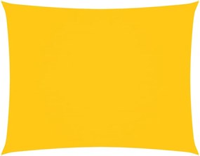 vidaXL Parasolar, galben, 3,5x4,5m, țesătură oxford, dreptunghiular