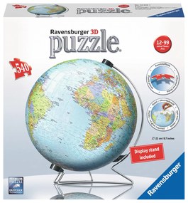 PUZZLE 3D PAMANTUL, 540 PIESE - RAVENSBURGER (RVS3D12436)