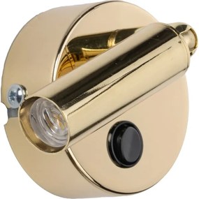 Spot de perete ENZO 1xG9/8W/230V auriu