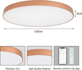 BRILAGI-LED Corp de iluminat cu dimmer POOL SMART LED/180W/230V 120 cm Wi-Fi Tuya bronz+telecomandă