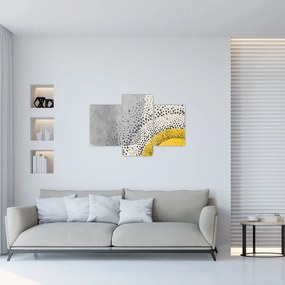 Tablou - pictură abstractă de plajă N⁰3 (90x60 cm)