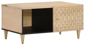 vidaXL Măsuță de cafea, 80x50x40 cm, lemn masiv de mango