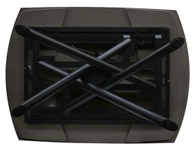 Masa ceramica extensibila Rotativa Noir 120 x 88 x h 76 cm