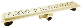 Lotaringia Gold scurgere de duș liniară, 70 cm