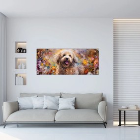 Tablou - Happy Dog II. (120x50 cm)