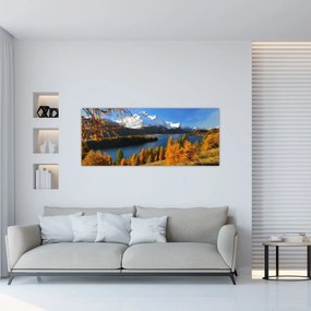 Tablou - Toamna în Alpi (120x50 cm)