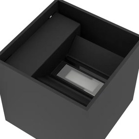 Eglo RINCINE 74115-LED lampă de exterior pentru perete/tavan cu senzor LED/2,2W/5V IP44 negru