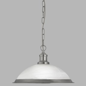 Pendul design clasic Bistro argintiu satin 1591SS SRT