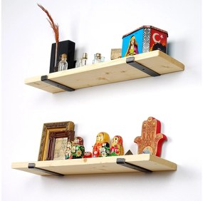 Set 2buc. polițe Dupone 5 (negru + stejar) . 1093684