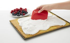 Tava pentru copt Lekue 1009100, 40x30 cm, Silicon platinat, -60°C p/ +220°C, Maro