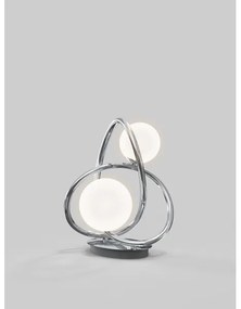 Lampă LED de masă NANCY Wofi 8014-207 2xG9/3,5W/230V crom lucios