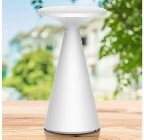 Lampă de birou LED PAROS, dimabilă, 1,8W, 5V USB, 1800 mAh, IP44, albă