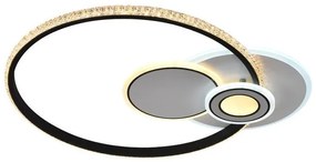 Lustră LED dimabilă aplicată LED/80W/230V 3000-6500K + telecomandă