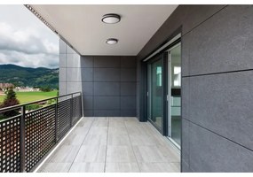 Plafonieră LED Kanlux 38789 BENO LED/12/18W/230V 3000/3500/4000K IP65 antracit