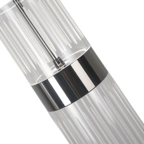 Pendul LED pe cablu AMBIENTE 3xLED/6W/230V 3000/4000/6000K crom lucios