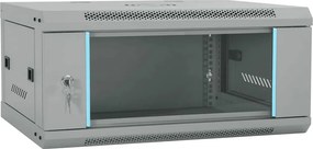 vidaXL Dulap de rețea cu depozitare Gri 60 x 35 x 28 cm Oțel