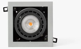 Spot LED incastrabil NANO COLIN-1 Grey recessed with frame 7-13W 3000K 56°