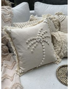 Față de pernă din bumbac 43x43 cm Seashells – Mioli Decor