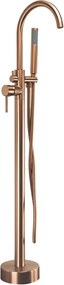 Baterie de podea Rea Lungo brush copper