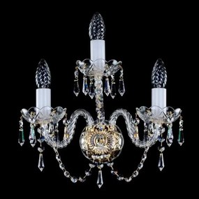 Aplica de perete cristal Bohemia MIRKA III. drops WL CE