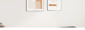 vidaXL Tăblie de pat cu aripioare gri 203x23x78/88 cm piele ecologică