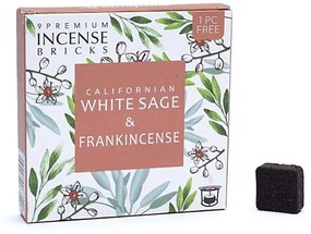 Set 9 Carbuni Aromati WHITE SAGE  FRANKINCENSE, 40g