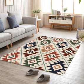 Covor camera antiderapant 120x180 cm multicolor