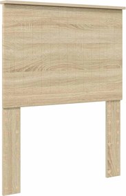 vidaXL Tăblie cap cu headboard Stejar Sonoma 75 cm Lemn compozit