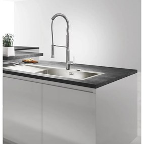 Grohe K7 Baterie chiuveta bucatarie monocomanda cu dus extractibil, crom