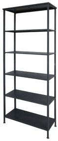 Etajera dubla, din metal, cu 5 rafturi