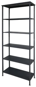 Etajera dubla, din metal, cu 5 rafturi