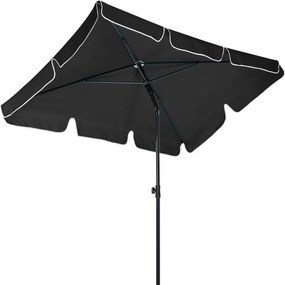 STILISTA Umbrelă de balcon pliabilă, 200 x 125 cm, antracit