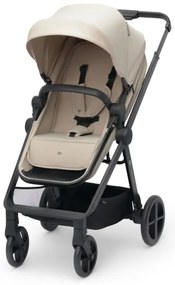 Cărucior de copii combinat 4 în 1 KINDERKRAFT NEWLY Classic beige + scaun auto MINK PRO