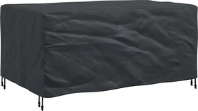 vidaXL Husă pentru mobilă Simplu Negru 172 x 113 x 73 cm 600D