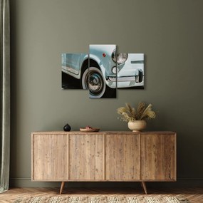 Tablou - mașina retro Fiat (90x60 cm)