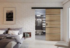 Expedo Ușă glisantă AIDA PLUS, 106x205x1,6, sonoma