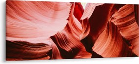 Tablou - Roci roșii (120x50 cm)