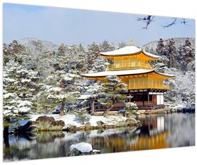 Tablou - Kinkakuji, Japonia (90x60 cm)