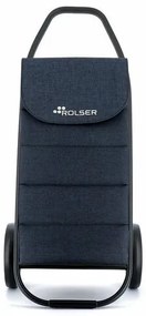 Geantă de cumpărături pe roți Rolser Com Polar 8Black Tube, albastru