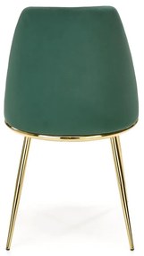Scaun de bucaterie Louis, verde