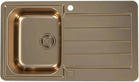 Chiuveta inox Alveus Monarch Line 20 finisaj cupru 86x50 cm