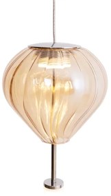 Lustră LED pe cablu MAXLIGHT P0575 PALLONCINI 2xLED/3W/230V d. 12 cm bej