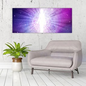 Tablou abstract - Femeie (120x50 cm)