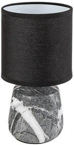 Lampa de masa decorativa marmura/negru Nalisa