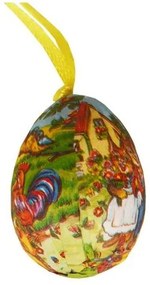 Set de ouă de Paște cu imagine, înălțime 4 cm, 12bucăți în pachet