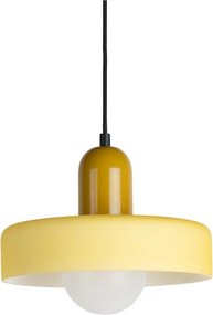 Lustră galbenă ø 25 cm Opaco Grato – Leitmotiv